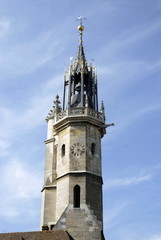 Fototapeta na wymiar Ville d'Evreux, beffroi ou Tour de l'Horloge, département de l'Eure, Normandie, France