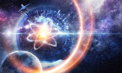 Astronomy concept backdrop