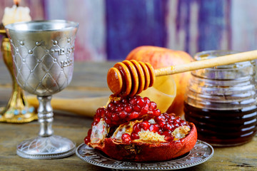 Rosh hashanah jewish New Year holiday concept. © ungvar