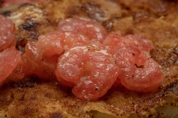 Fish fillet with shrimp