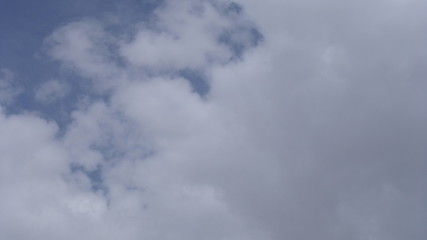 Fototapeta premium The sky is sunny and cloudy