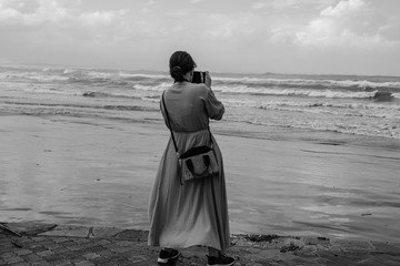 宮崎の観光地青島・台風余波24