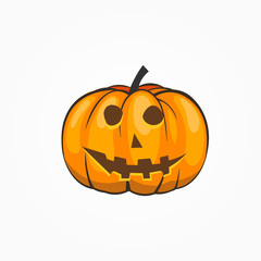 Halloween Pumpkins cartoon style
