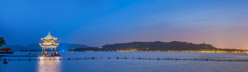 Beautiful scenery of West Lake, Hangzhou