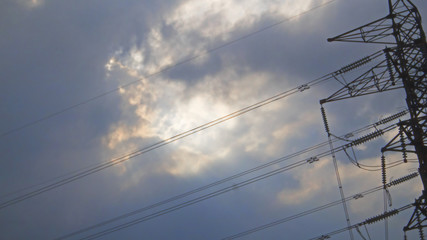 line under the sky