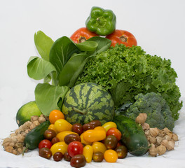 Organic Veggies Basket from Family Farmer