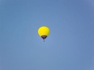 Hot air balloon in the sky