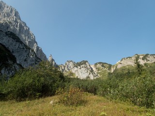hiking and climbing in wilder kaiser