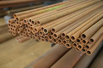 Round steel tube