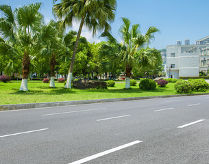 City parks and street roads