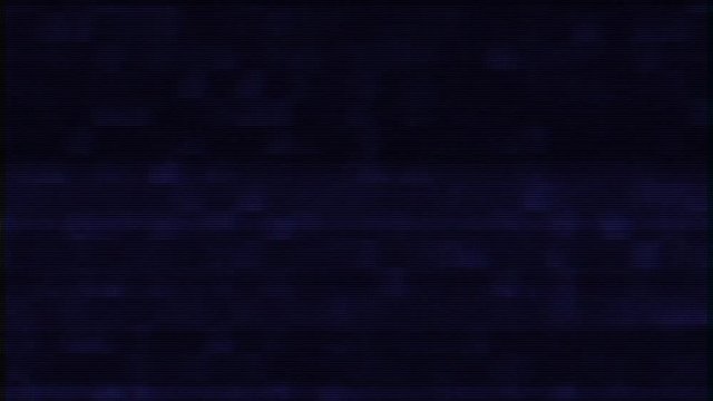 LCD screen glitch noise interference background loop for logo animation new quality digital twitch technology colorful video footage