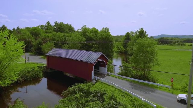 Covered Wooden Bridge Carleton, Swanzey, NH