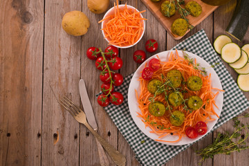Vegetarian meatballs.