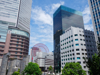 大阪 梅田の街並み