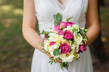 wedding bouquet of flowers