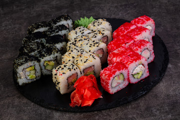 Japanese sushi set