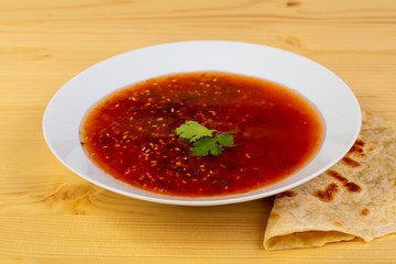 Gazpacho tomato soup