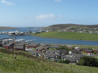 Fototapeta na wymiar Shetlandinseln - Mainland