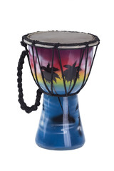 African drum on isolated background