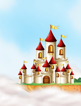 A beautiful fairytale castle