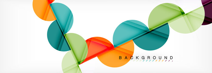 Semi circle abstract background, modern geometric pattern design. Business or technology presentation design template, brochure or flyer pattern, or geometric web banner