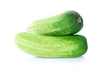 Cucumber isolated on white background