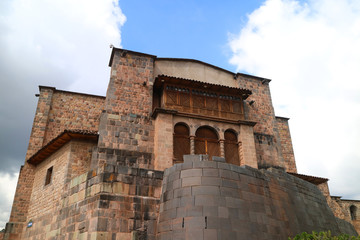 The Convent of Santo Domingo Church Built over Coricancha, the Temple of the Sun of the Incas,...