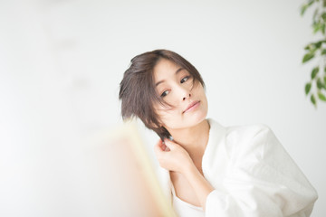 ドライヤー・女性