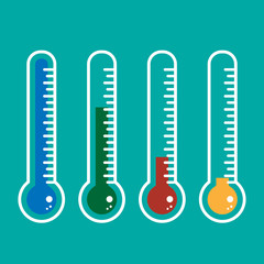 Thermometer icon vector illustration