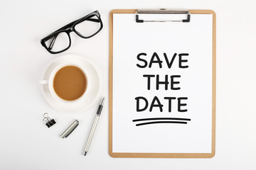 Save The Date Concept