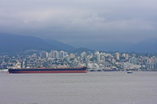Tanker in English Bay, Vancouver
