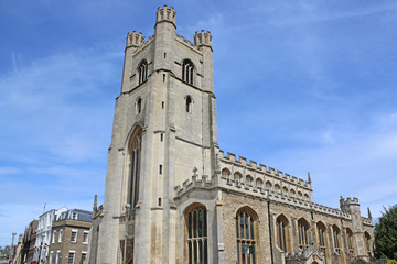 Fototapeta na wymiar Church of St Mary the Great, Cambridge