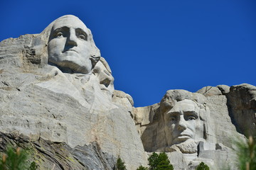 Obraz premium View on Mount Rushmore, South Dakota, USA