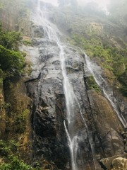 bambarakanda waterfall in srilanka