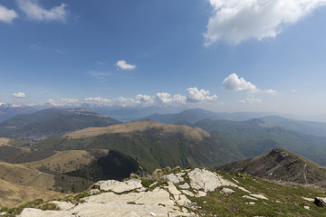 On top of Monte Generoso, Ticino, Switzerland