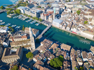 Obraz premium Zurich in summer