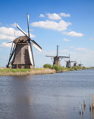 Naklejka premium Windmills