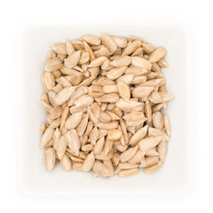 Sonnenblumenkerne in Schale quadratisch