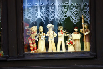 Figurines in the window