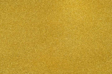 Shiny hot yellow gold foil golden color glitter decorative texture paper: Bright brilliant festive...
