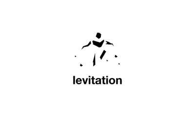 Levitation vector logo image