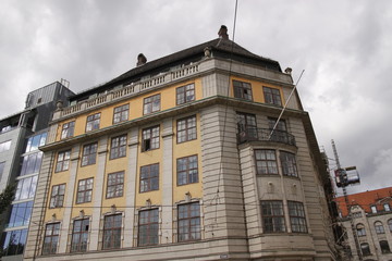 Fototapeta premium Immeuble ancien à Oslo, Norvège