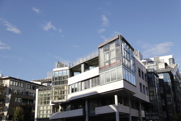 Obraz premium Immeuble moderne du quartier de Tjuvholmen à Oslo, Norvège