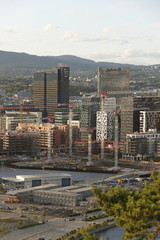 Paysage urbain à Oslo, Norvège	