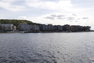 Quartier de Bispevika à Oslo, Norvège