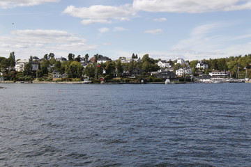 Obraz premium Fjord de Oslo, Norvège
