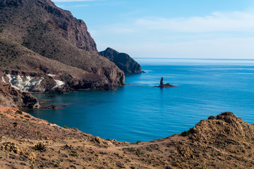Fototapeta na wymiar El Deto - Cabo de Gata - Südküste Spaniens