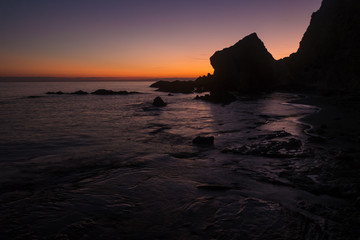 Sonnenuntergang am Cabo de Gata - K&uuml;ste 
