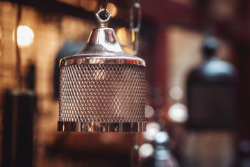 Copper lampshade