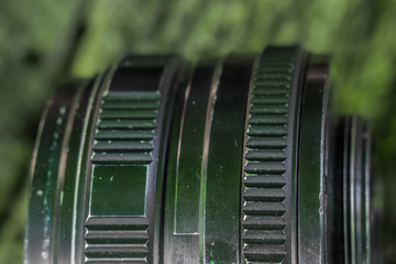 Camera lenses retro
